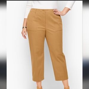 Talbots High Waist Crop Casual Pants 14